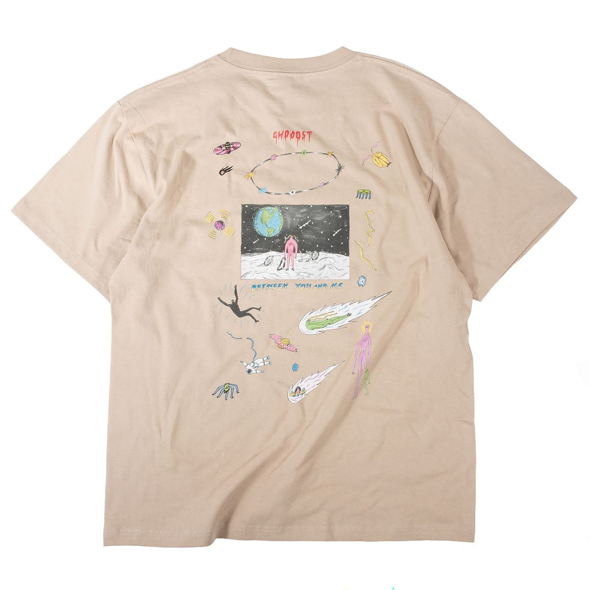 GHOOOST x SIMWORKS Ride Me to the Moon Tee