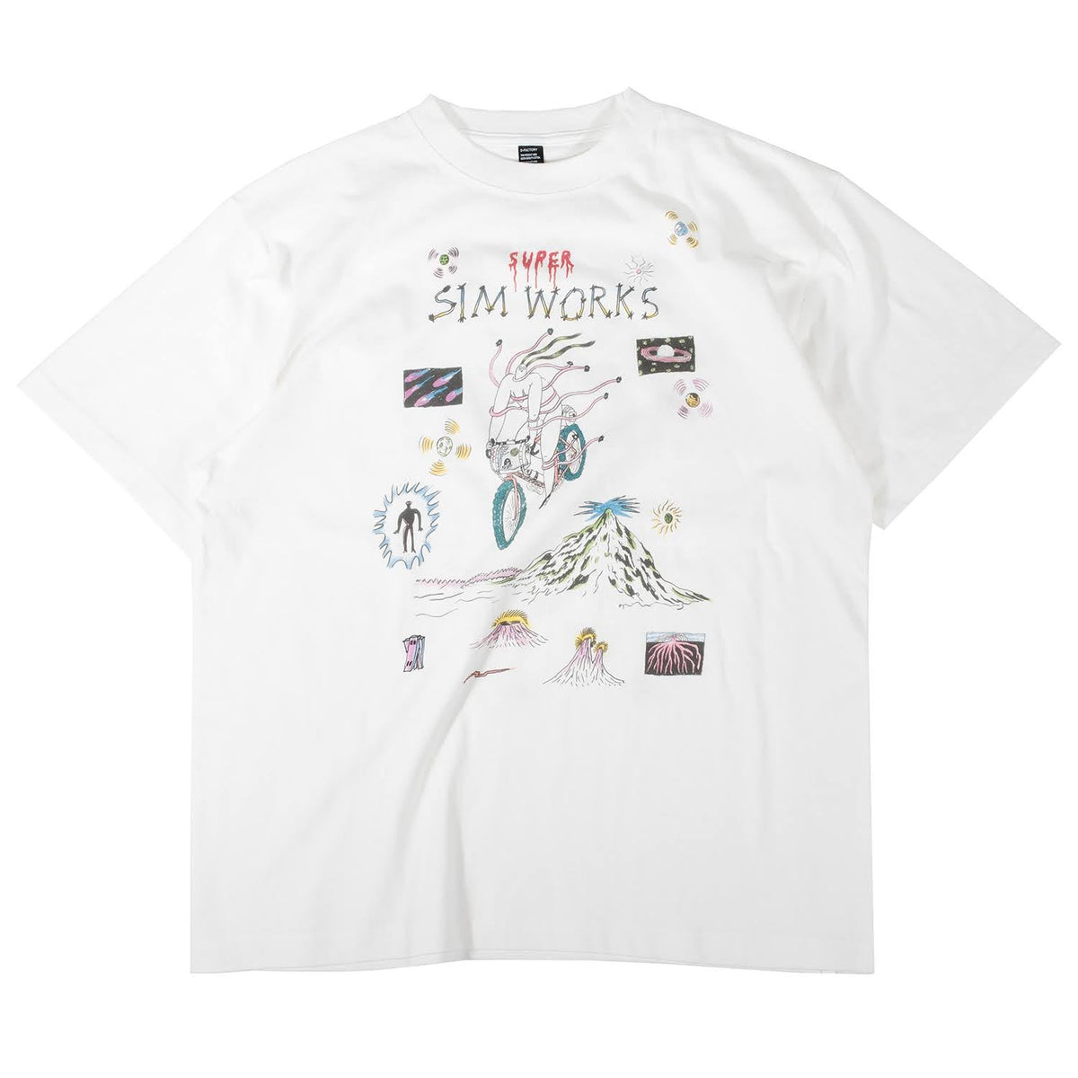 GHOOOST x SIMWORKS Ride Me to the Moon Tee