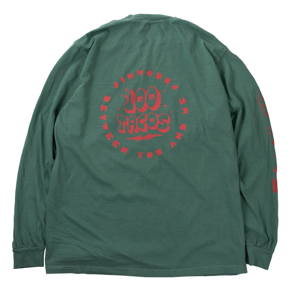 100 TACOS x SIMWORKS Long Sleeve Shirt