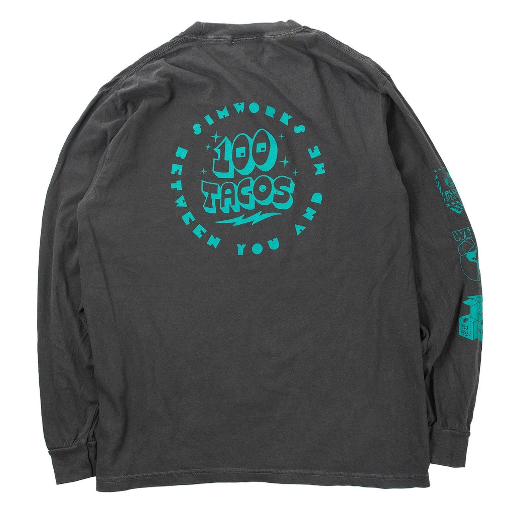 100 TACOS x SIMWORKS Long Sleeve Shirt