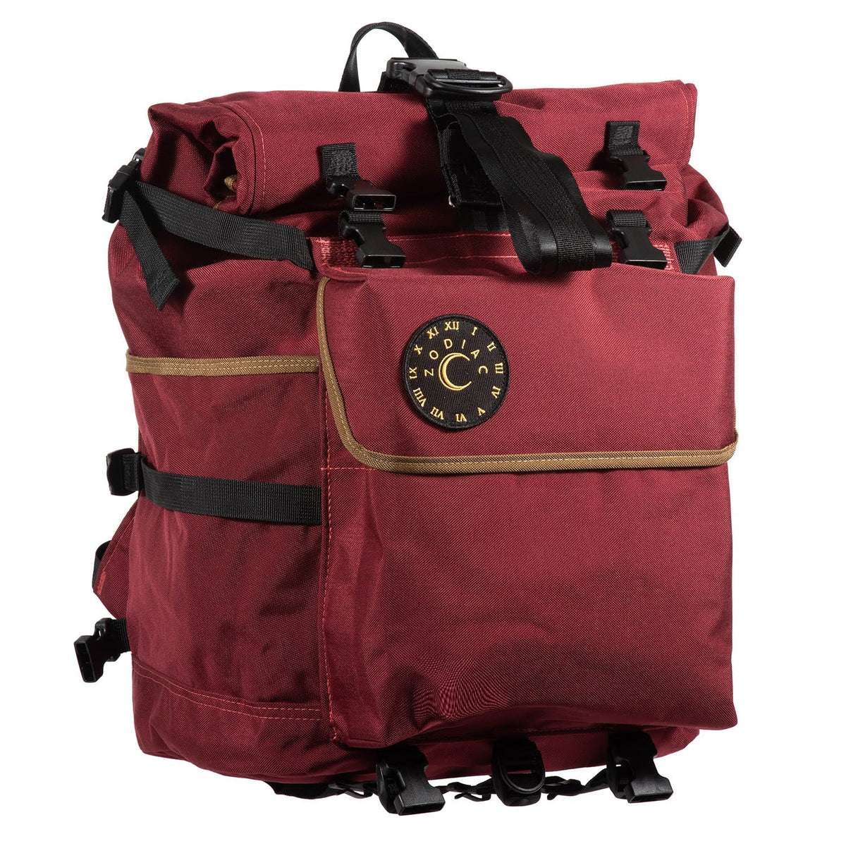 ZODIAC BAGGAGE Roll Top Messenger Bag / Medium