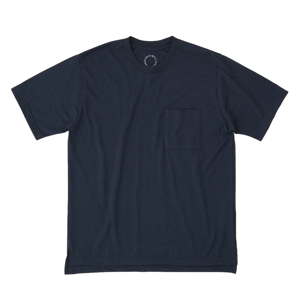 山と道 2024 100% Merino Light Crew Neck Pocket