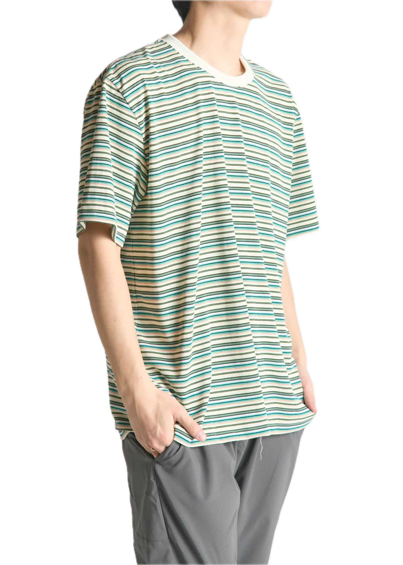 BRING Drycottony Multi Border T-shirt