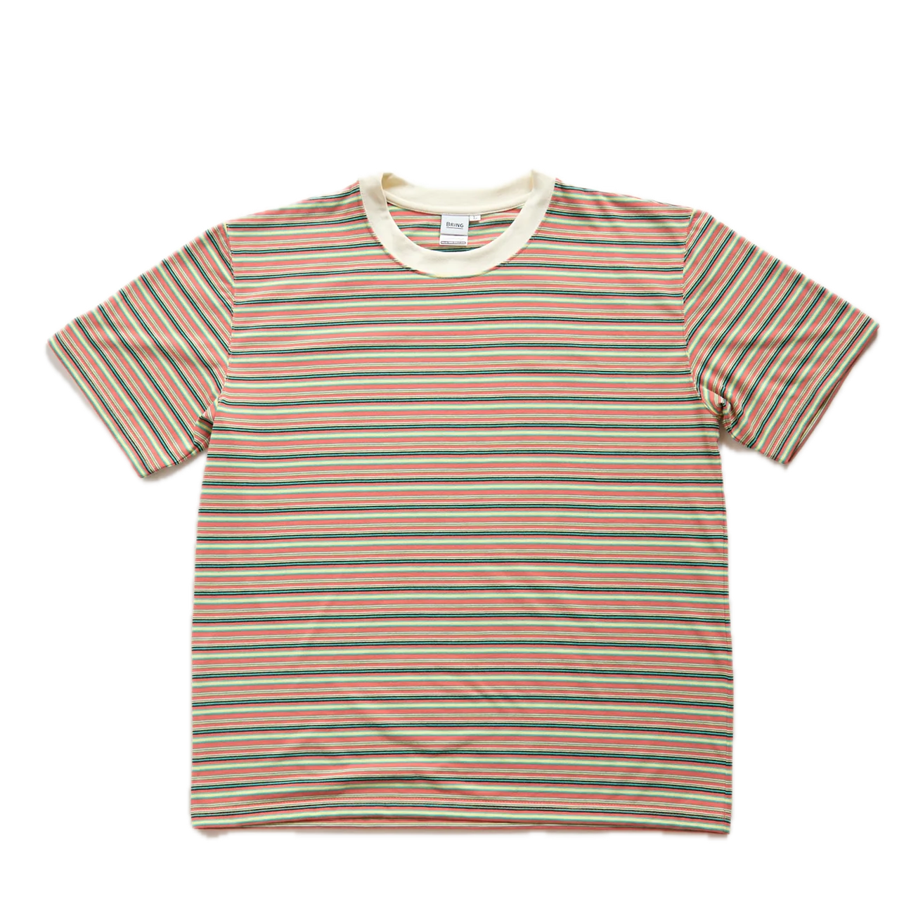 BRING Drycottony Multi Border T-shirt