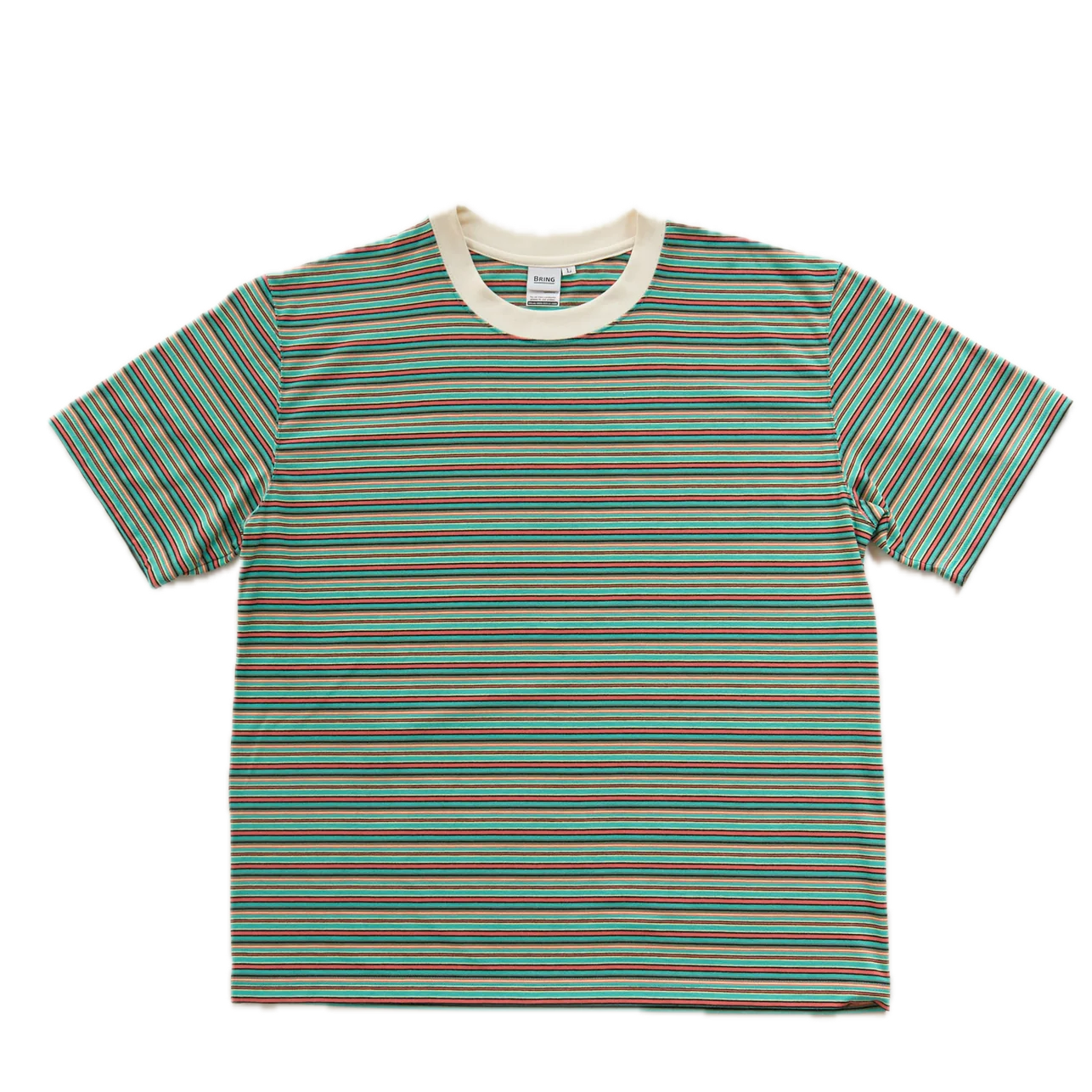 BRING Drycottony Multi Border T-shirt