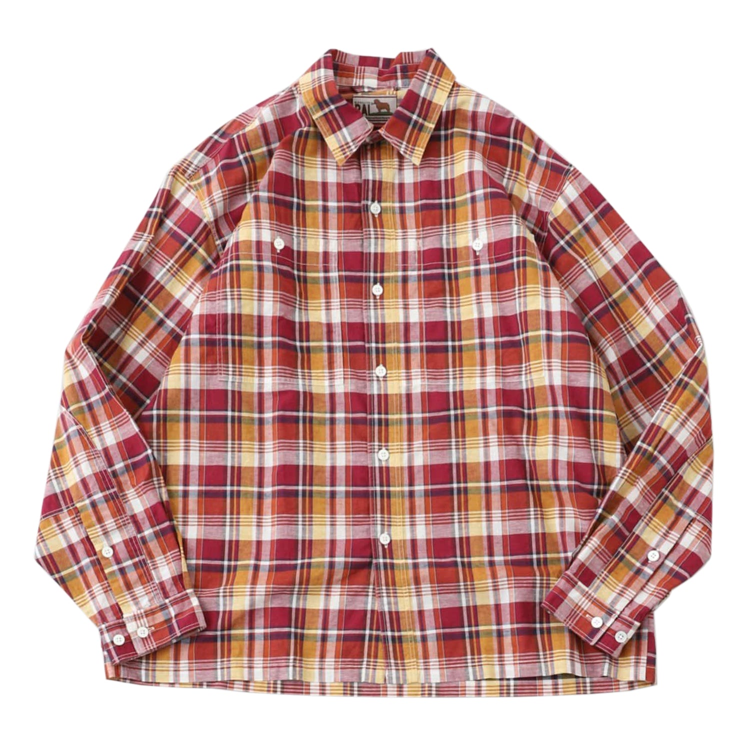 RAL C/L Madras PG Work Shirt