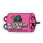 BLOCKHEAD MOTORS Motor Sticker