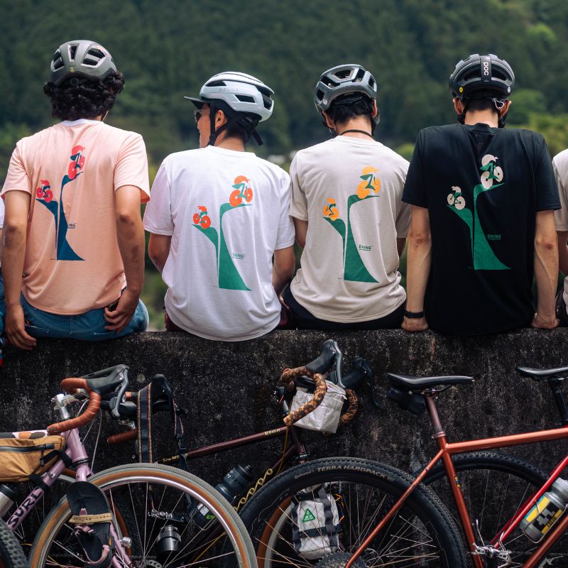 Circles x kan kobayashi x BRING - みんなで自転車に乗ると、花が咲く