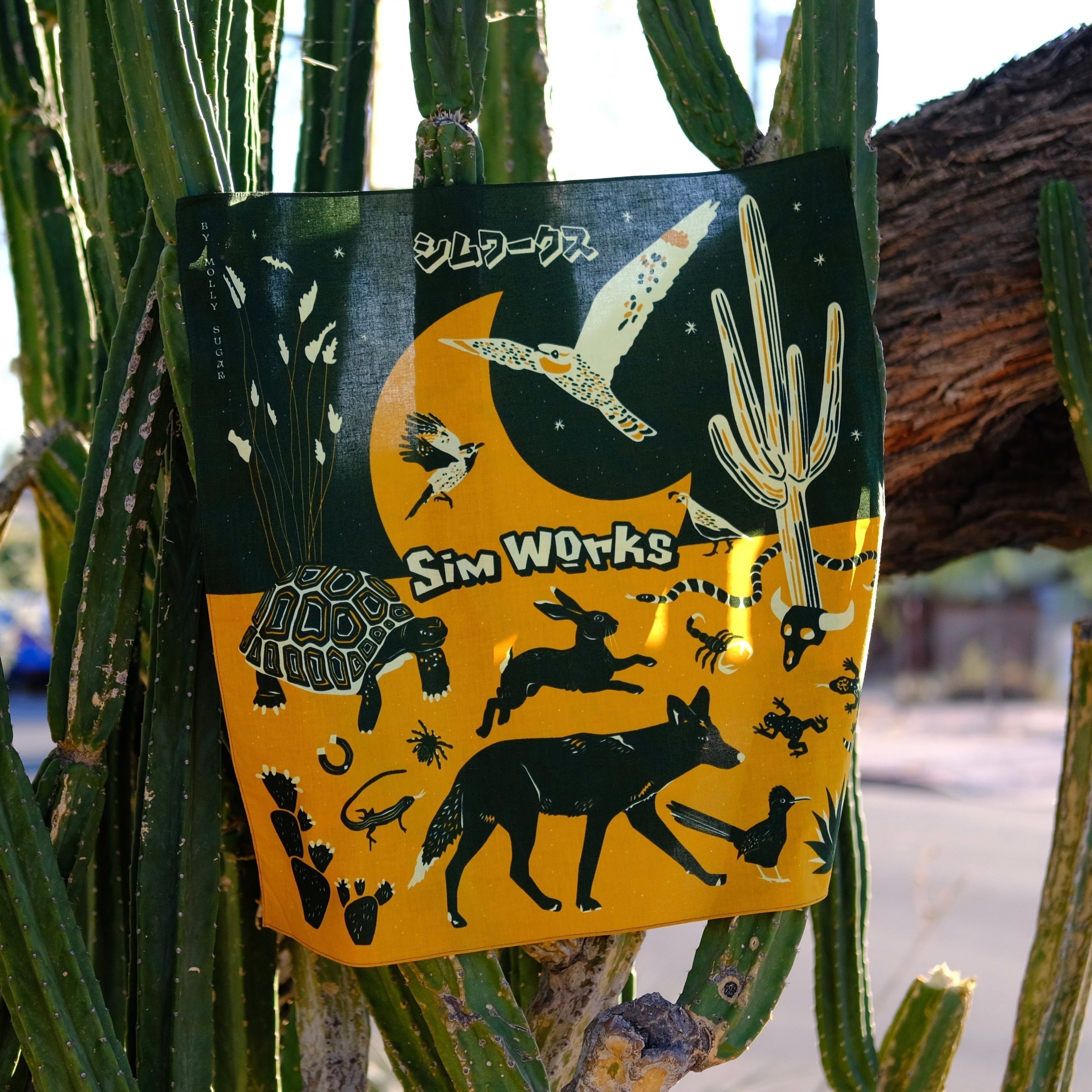 SIMWORKS Desert Animal Bandana