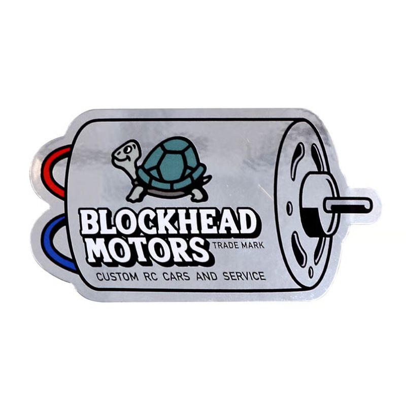 BLOCKHEAD MOTORS Motor Sticker