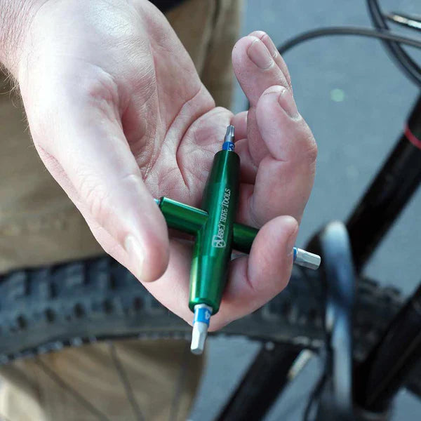 ABBEY BIKE TOOLS 4-Way Multi Tool - Tool with frame and interchangeable bits