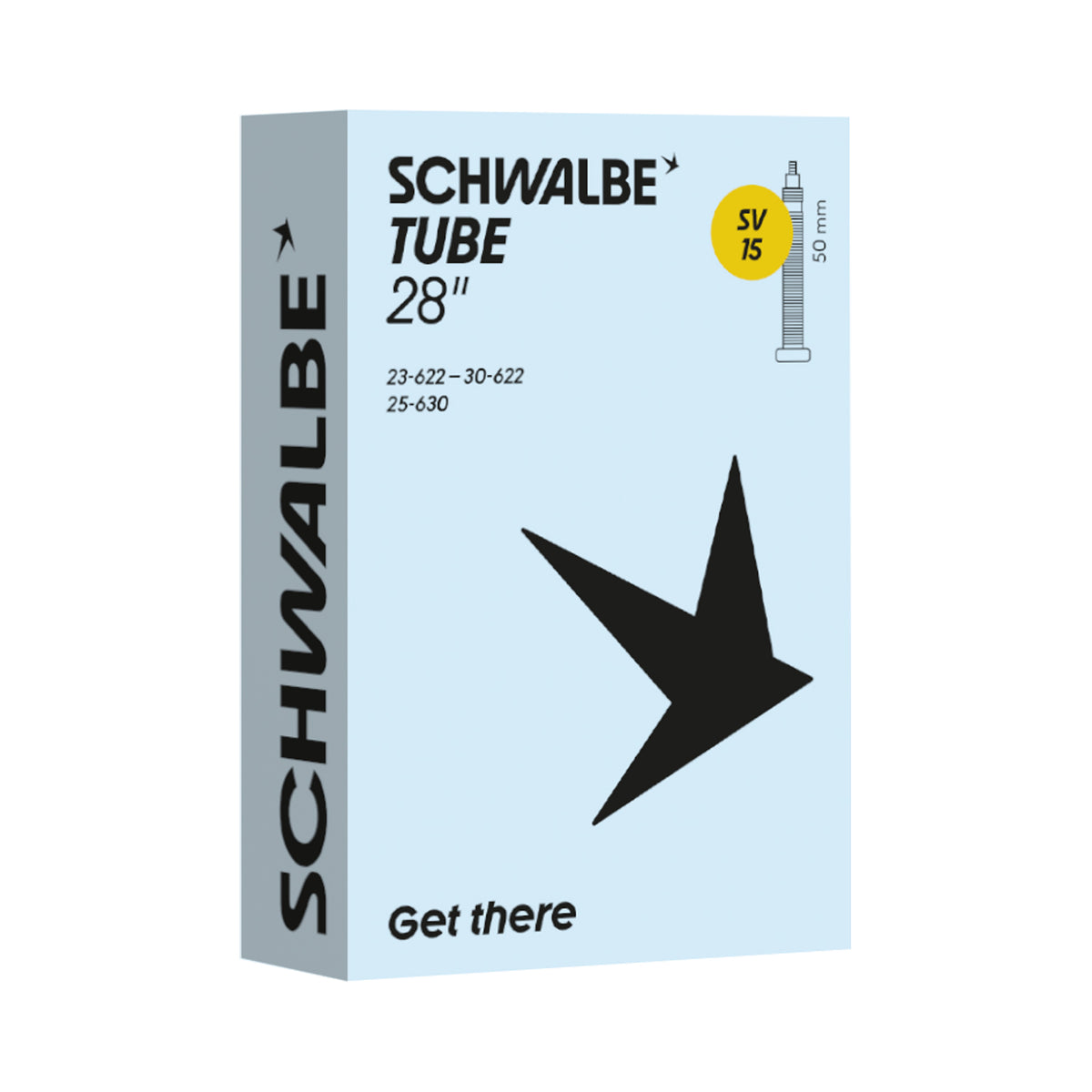 SCHWALBE SV 15 Tube 50mm Fixed (New Logo)