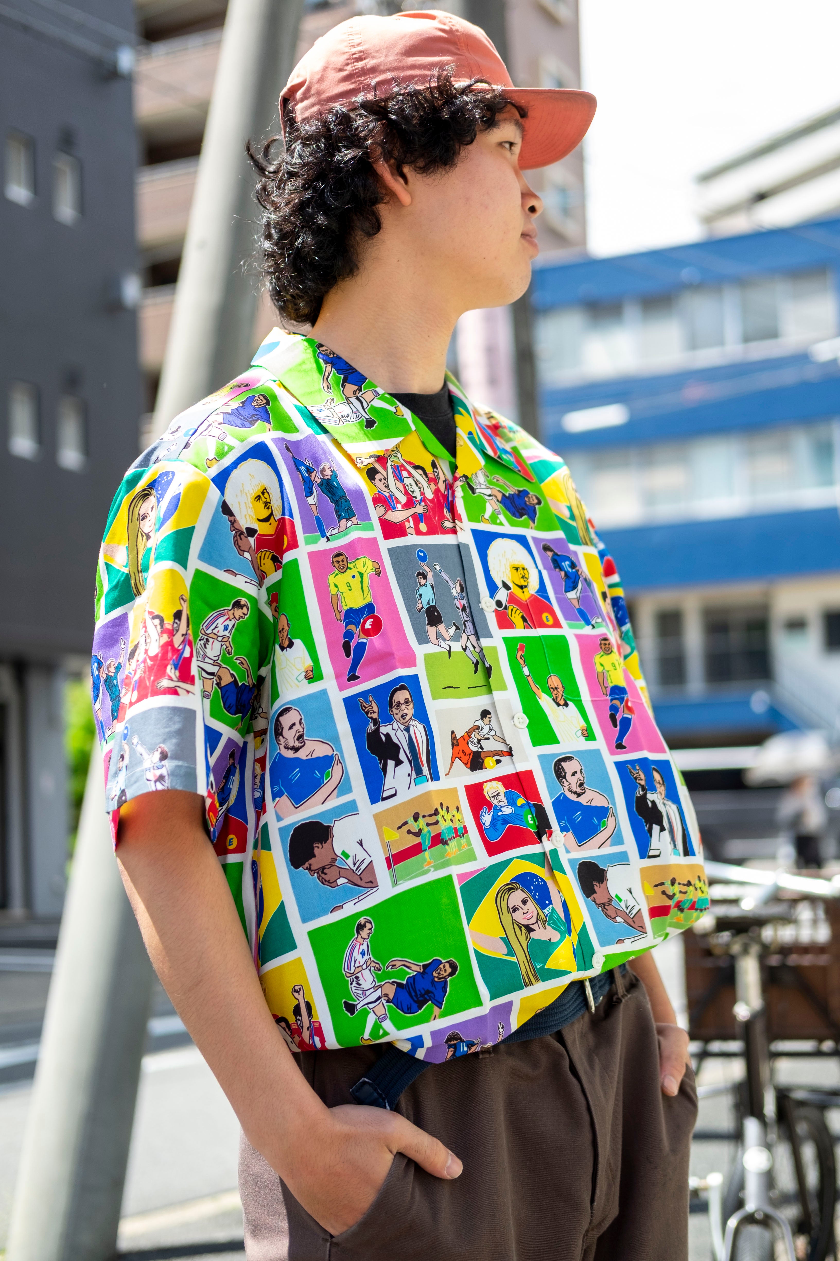 EANBE Aloha Shirt / World Cup