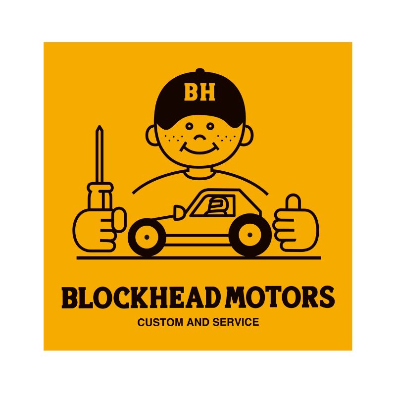 BLOCKHEAD MOTORS RC Boy Sticker