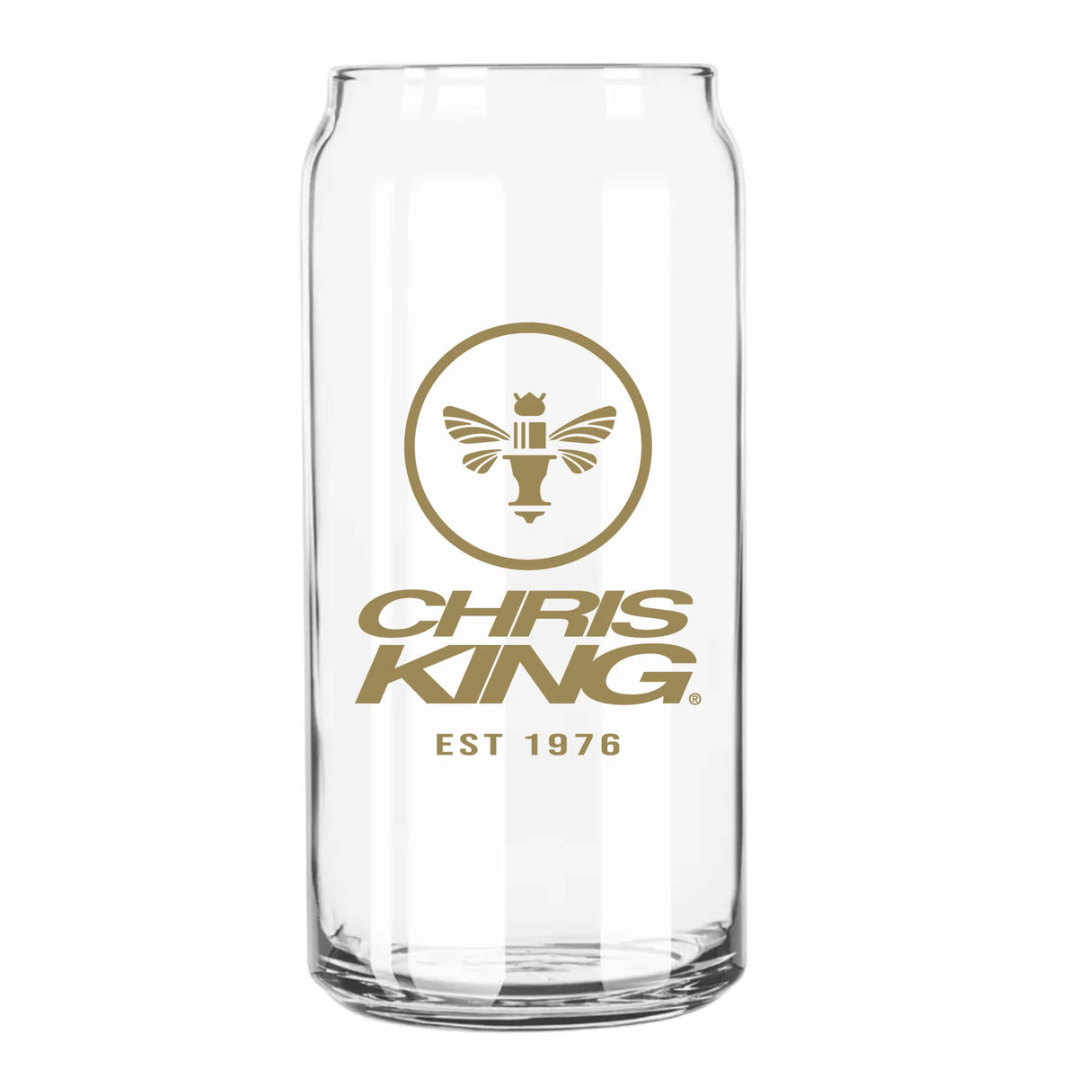 CHRIS KING 50th Anniversary Pint Glass