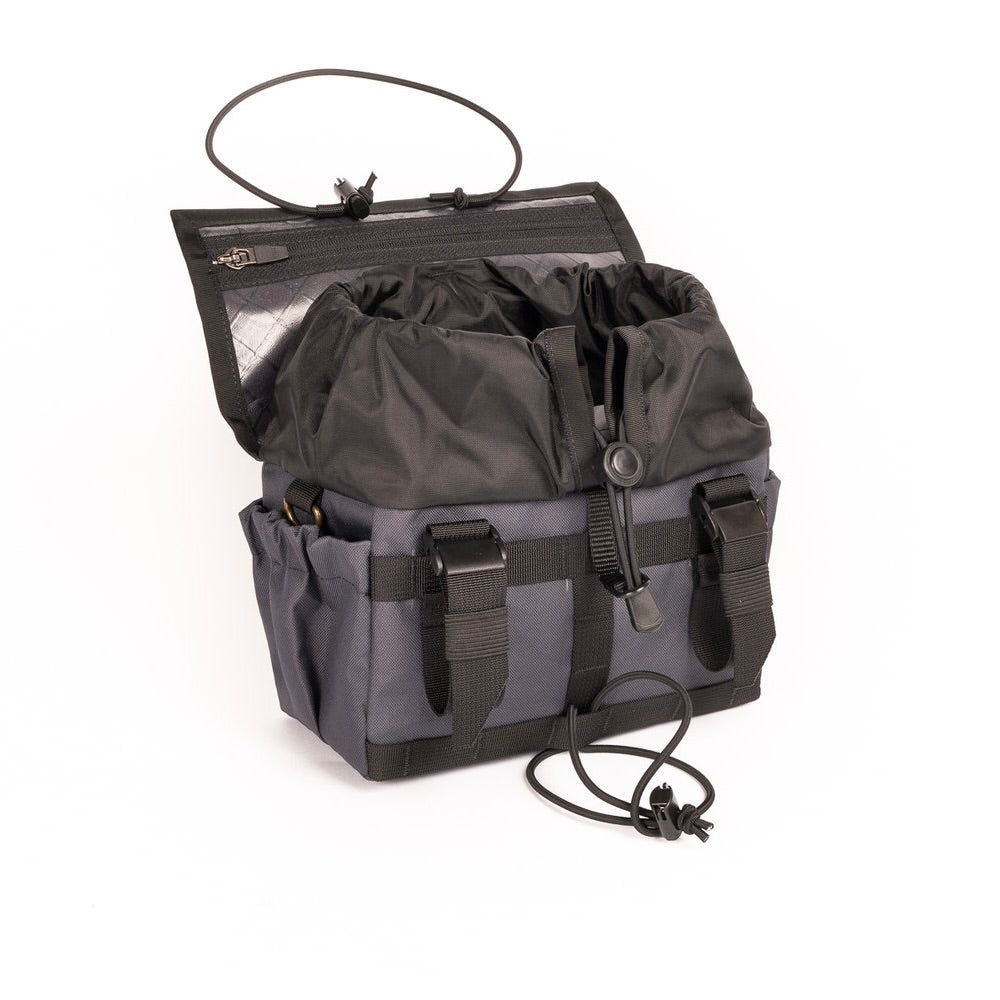 OUTER SHELL Drawcord Handlebar Bag - New