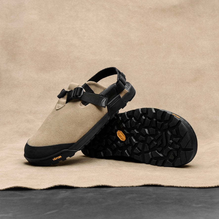 BEDROCK SANDALS Mountain Clog Suede Leather