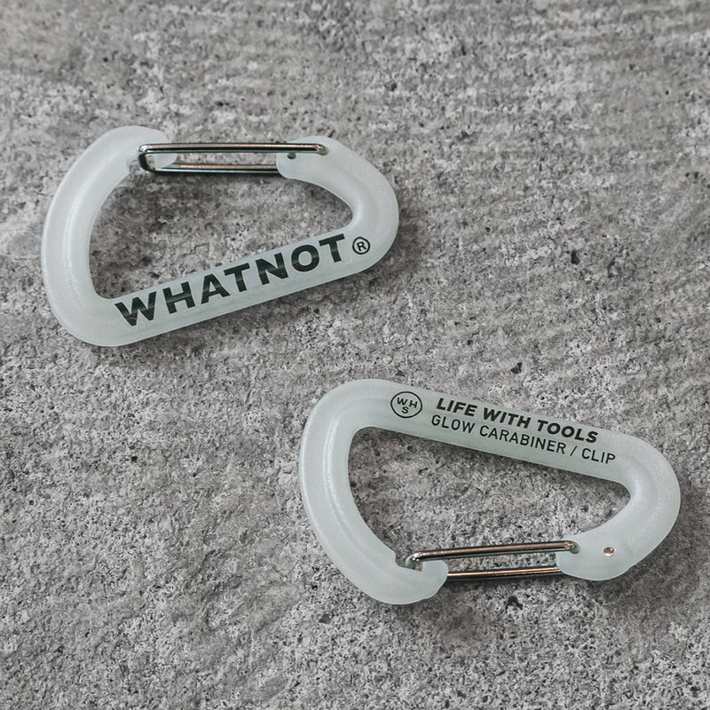 WHATNOT Glow Carabiner