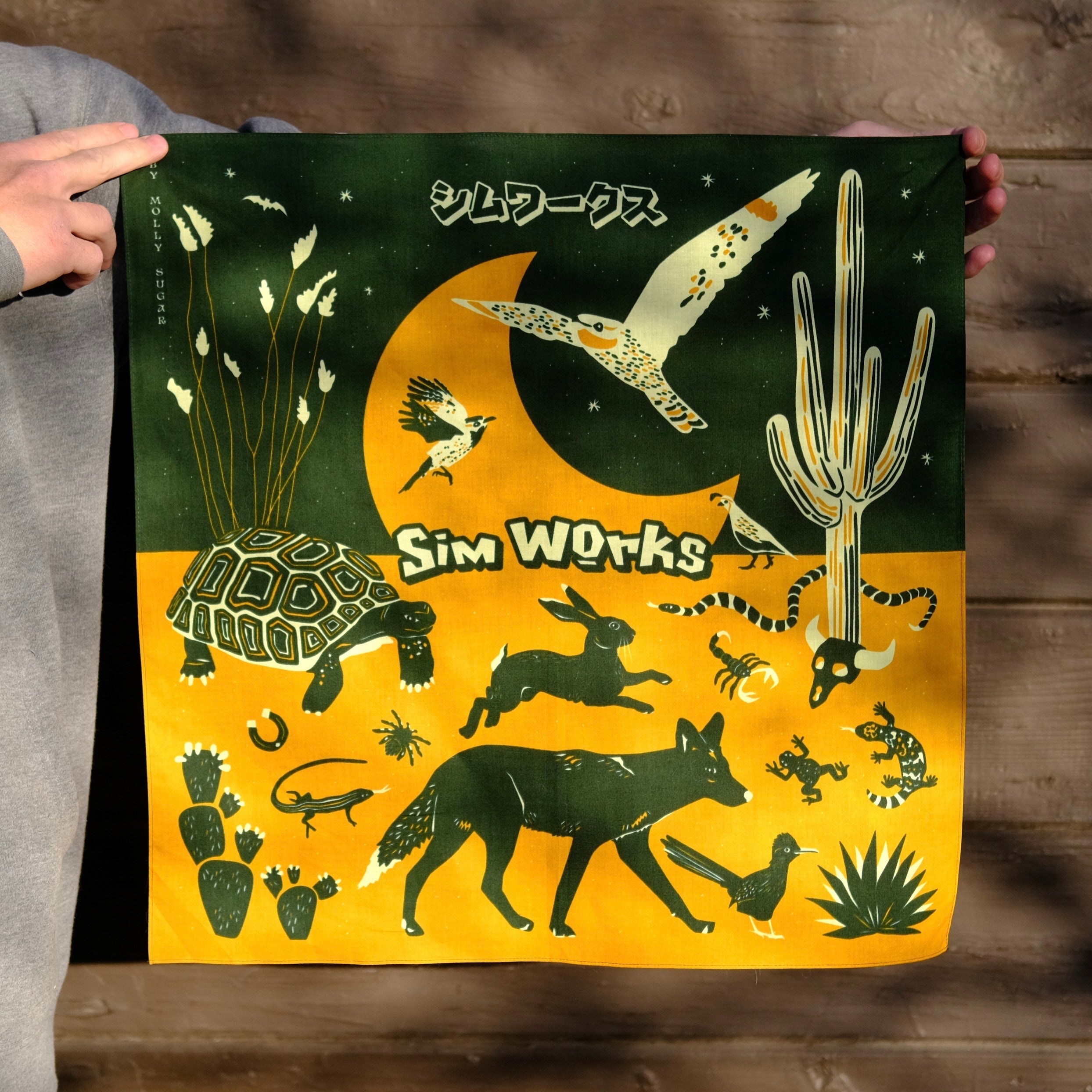 SIMWORKS Desert Animal Bandana