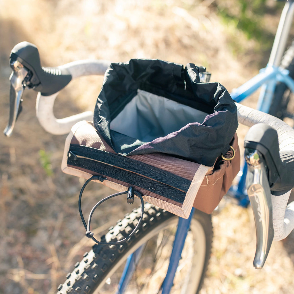 OUTER SHELL Drawcord Handlebar Bag - New