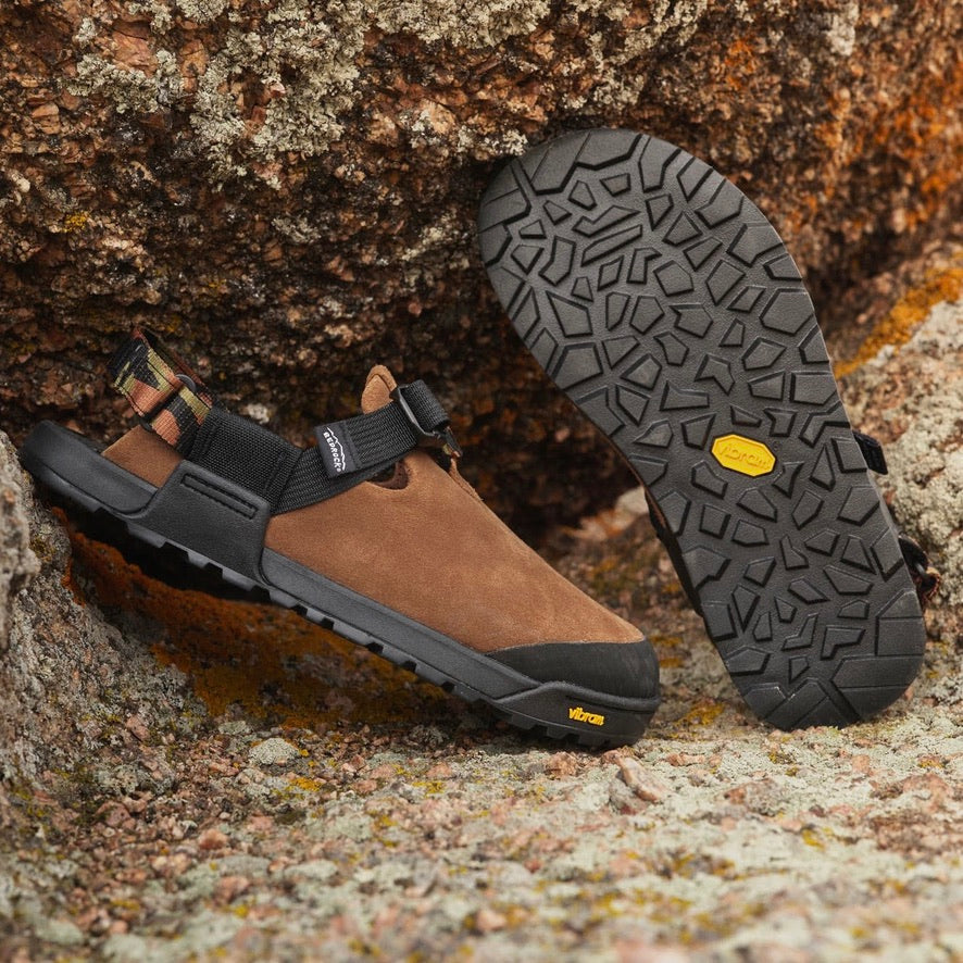 BEDROCK SANDALS Mountain Clog Suede Leather