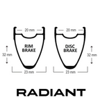 ASTRAL CYCLING Radiant Rim - 700c
