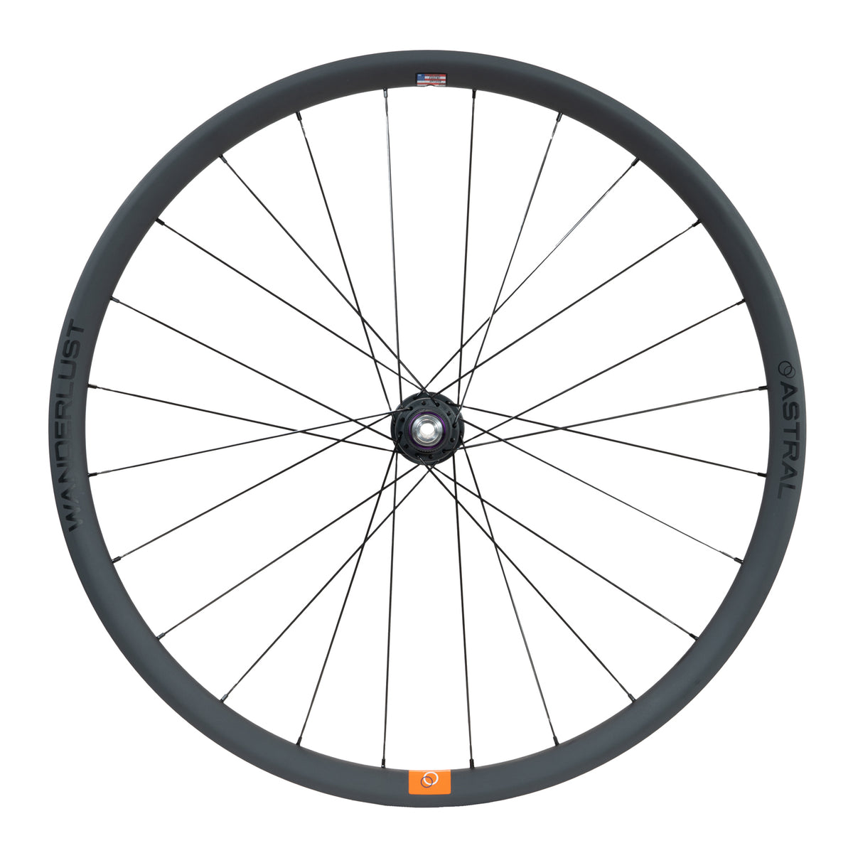 ASTRAL CYCLING Wanderlust Gen3 x WHITE INDUSTRIES CLD - Stealth Grey Wheel Set