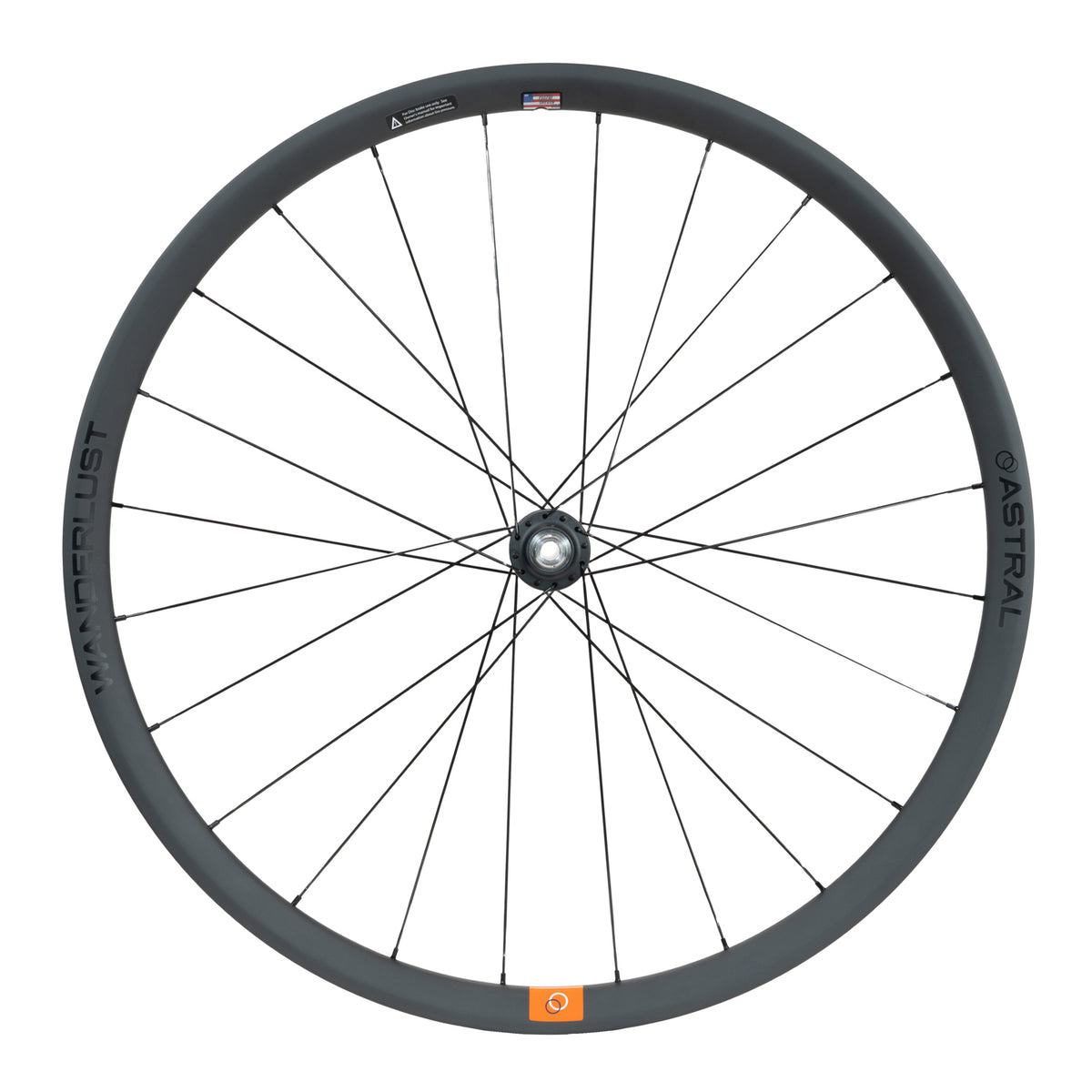 ASTRAL CYCLING Wanderlust Gen3 x WHITE INDUSTRIES CLD - Stealth Grey Wheel Set