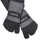 BEDROCK SANDALS Crew Performance Split-Toe Socks