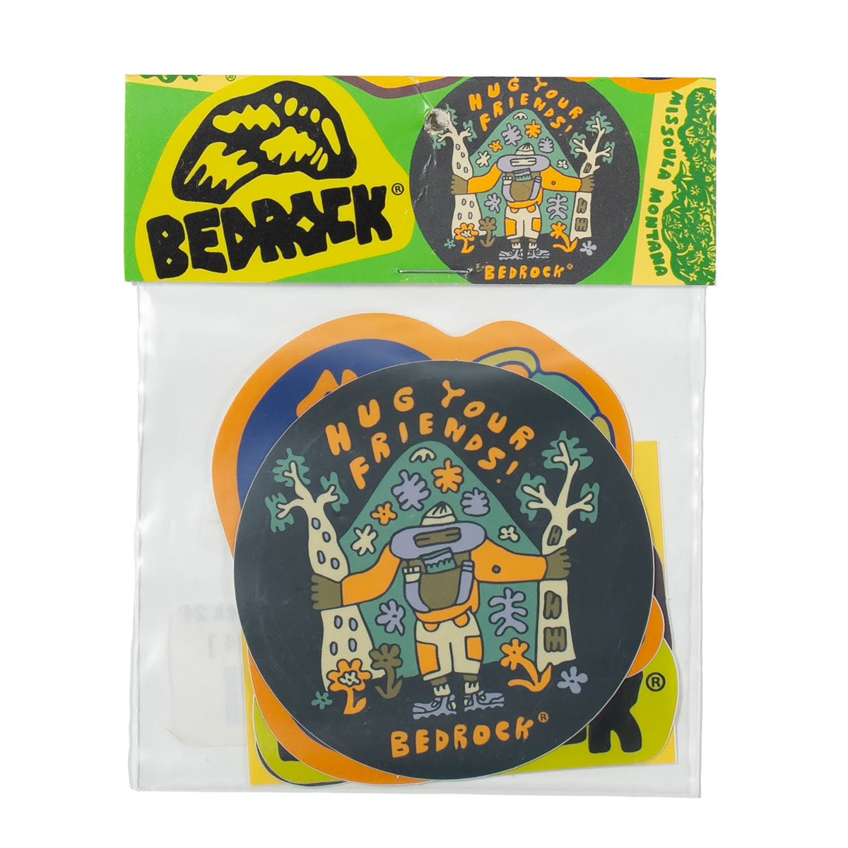 BEDROCK SANDALS Bedrockin Sticker Pack