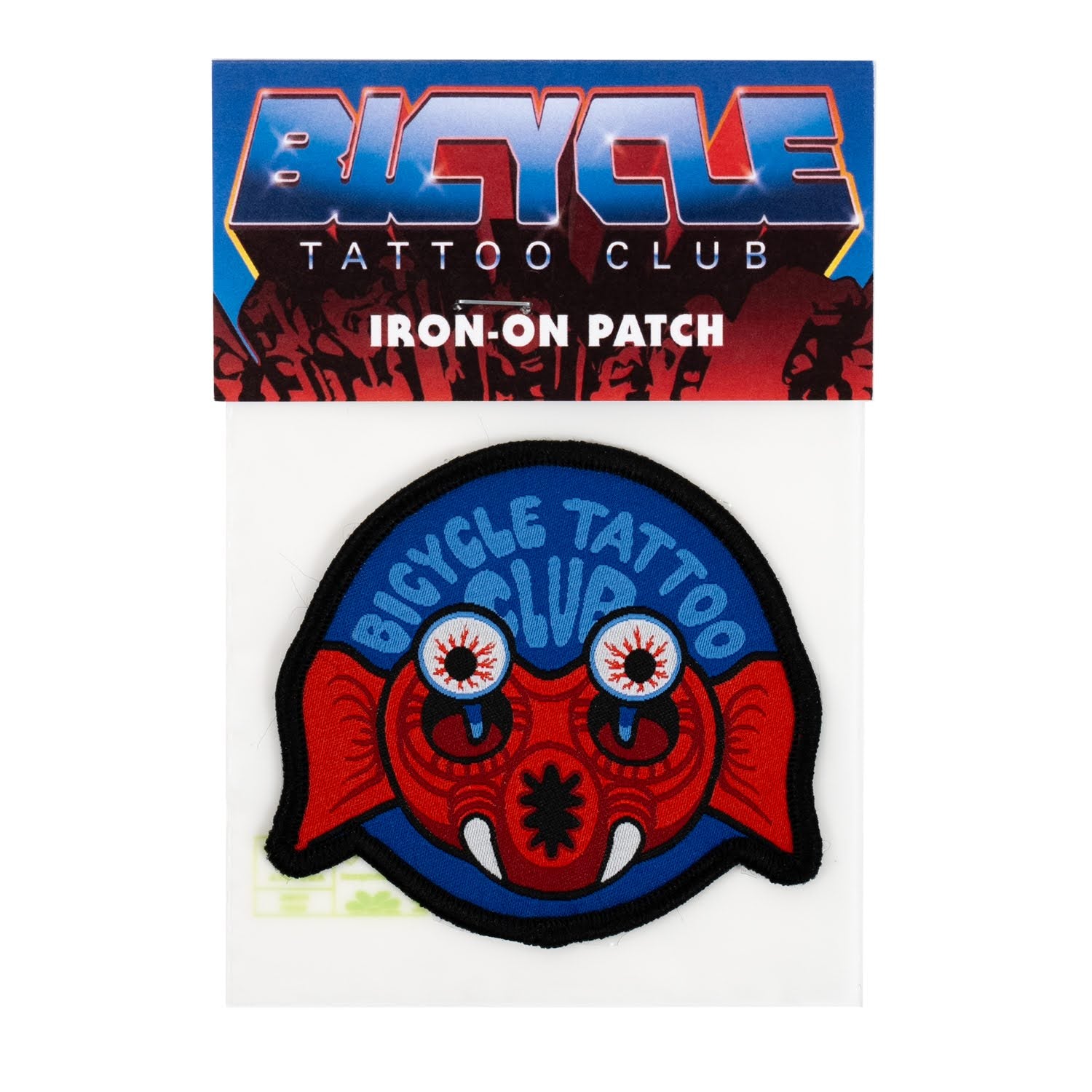 BICYCLE TATTOO CLUB B.T.C. Iron-on Patch