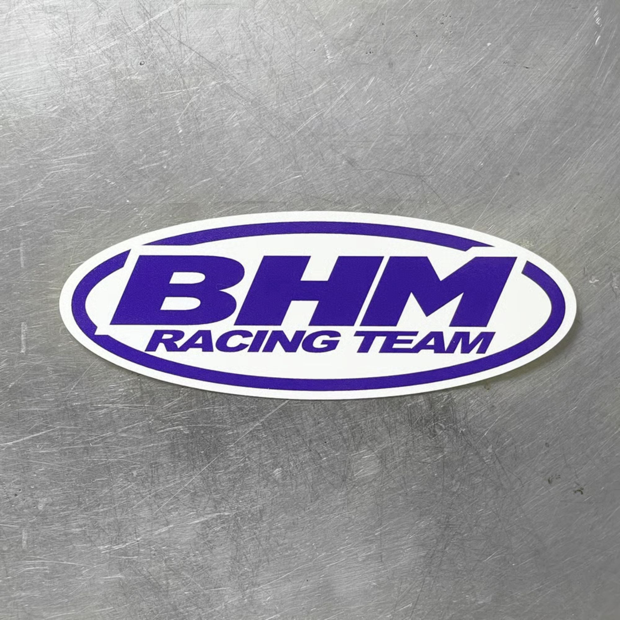 BLOCKHEAD MOTORS BHM Racing Circle Sticker