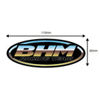 BLOCKHEAD MOTORS BHM Racing Circle Sticker Metallic