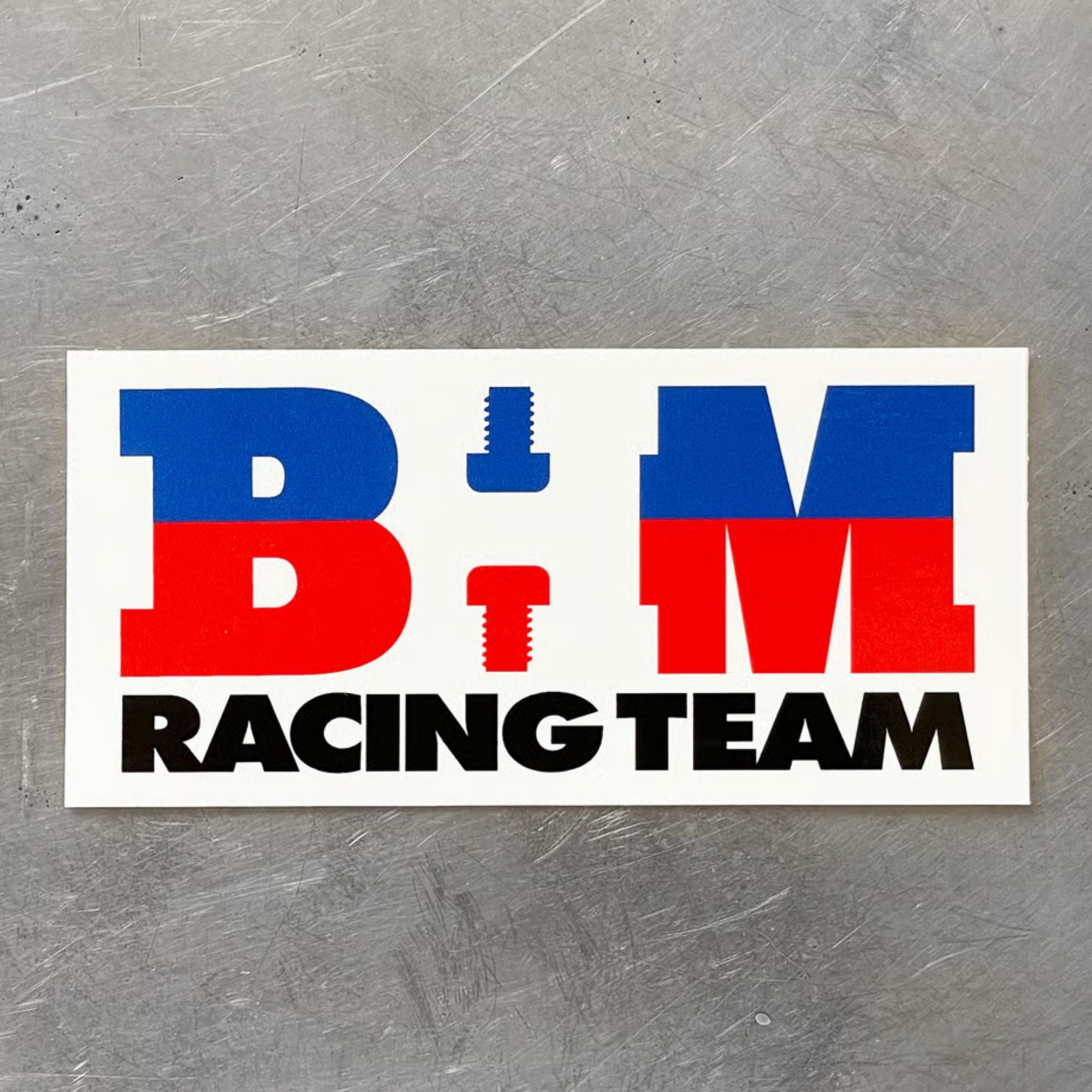 BLOCKHEAD MOTORS BHM Screw Logo Sticker