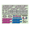 BLOCKHEAD MOTORS PAISEN x BLOCKHEAD MOTORS Collaboration Decal Sheet