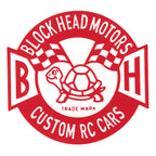 BLOCKHEAD MOTORS Emblem Sticker