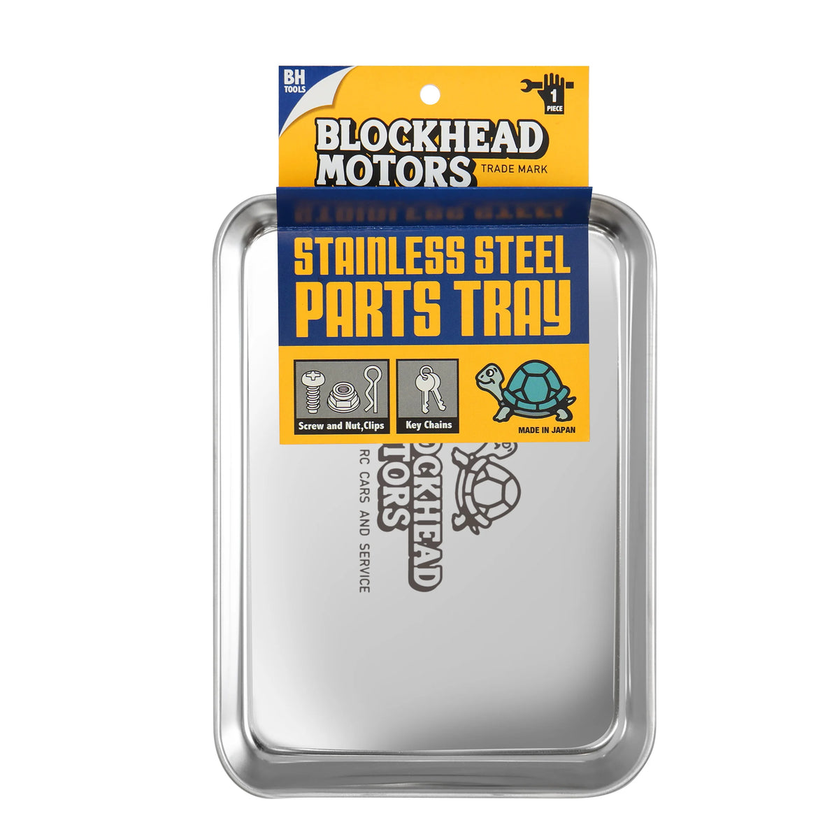 BLOCKHEAD MOTORS Stainless tray