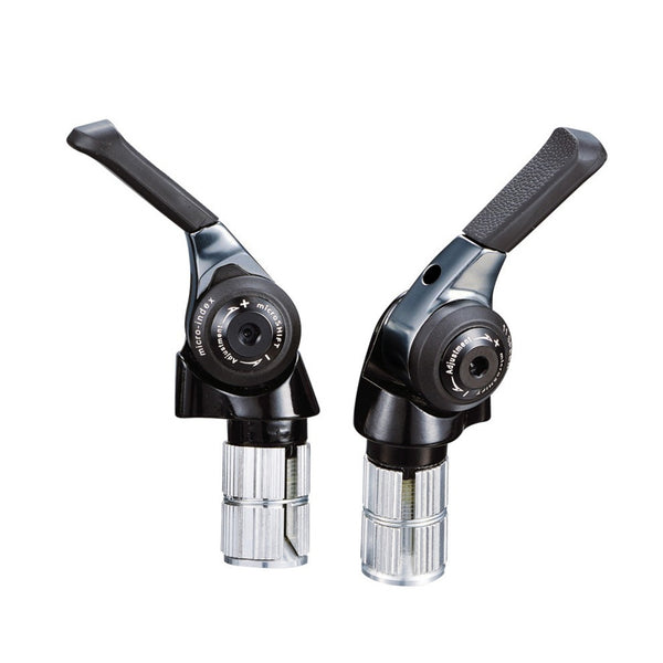 パーツ microSHIFT / BS-A11 / Bar End Shifters MICRO SHIFT Bar End Shifters - SHIMANO Road 2/3x11 Speed