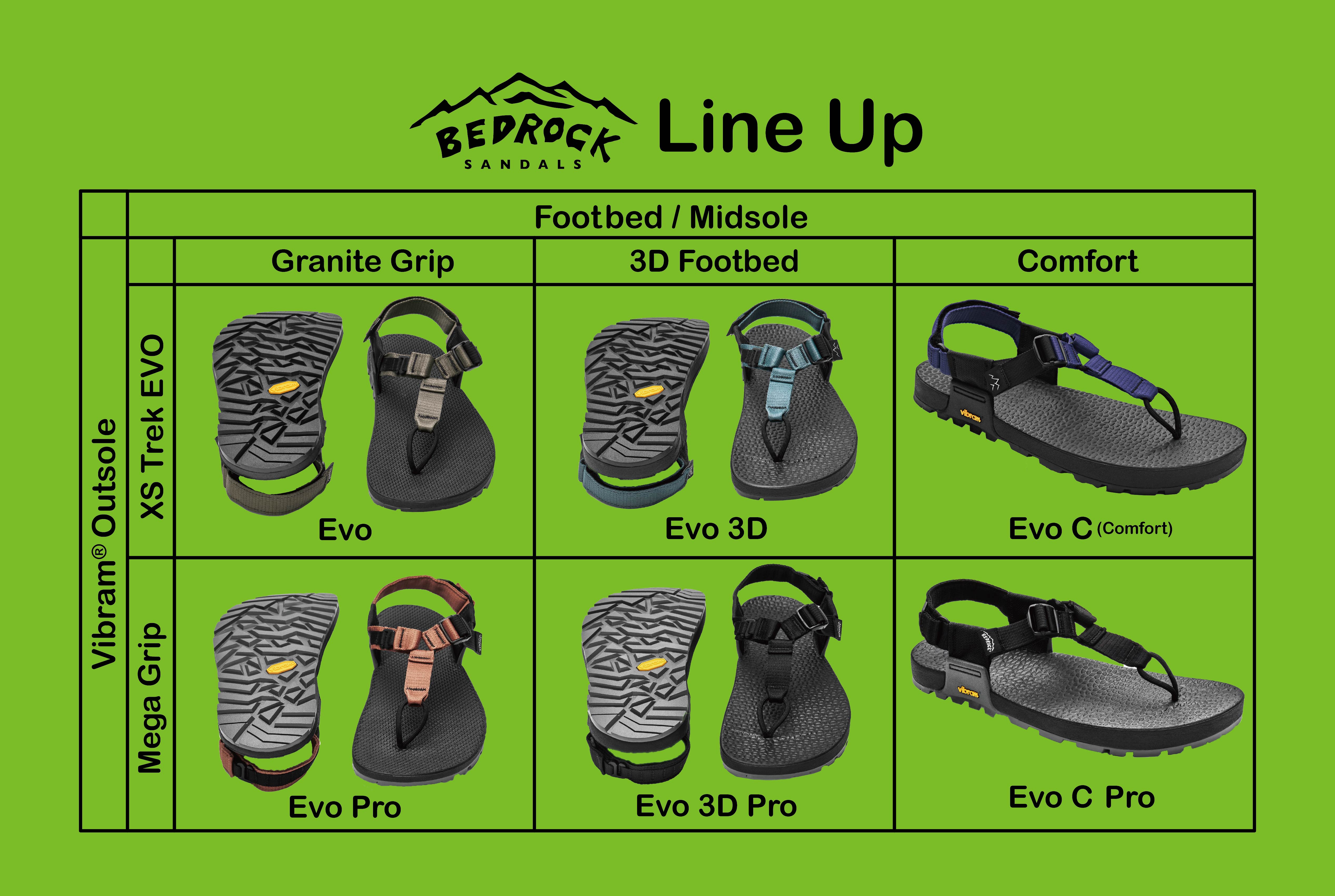Bedrock Sandals