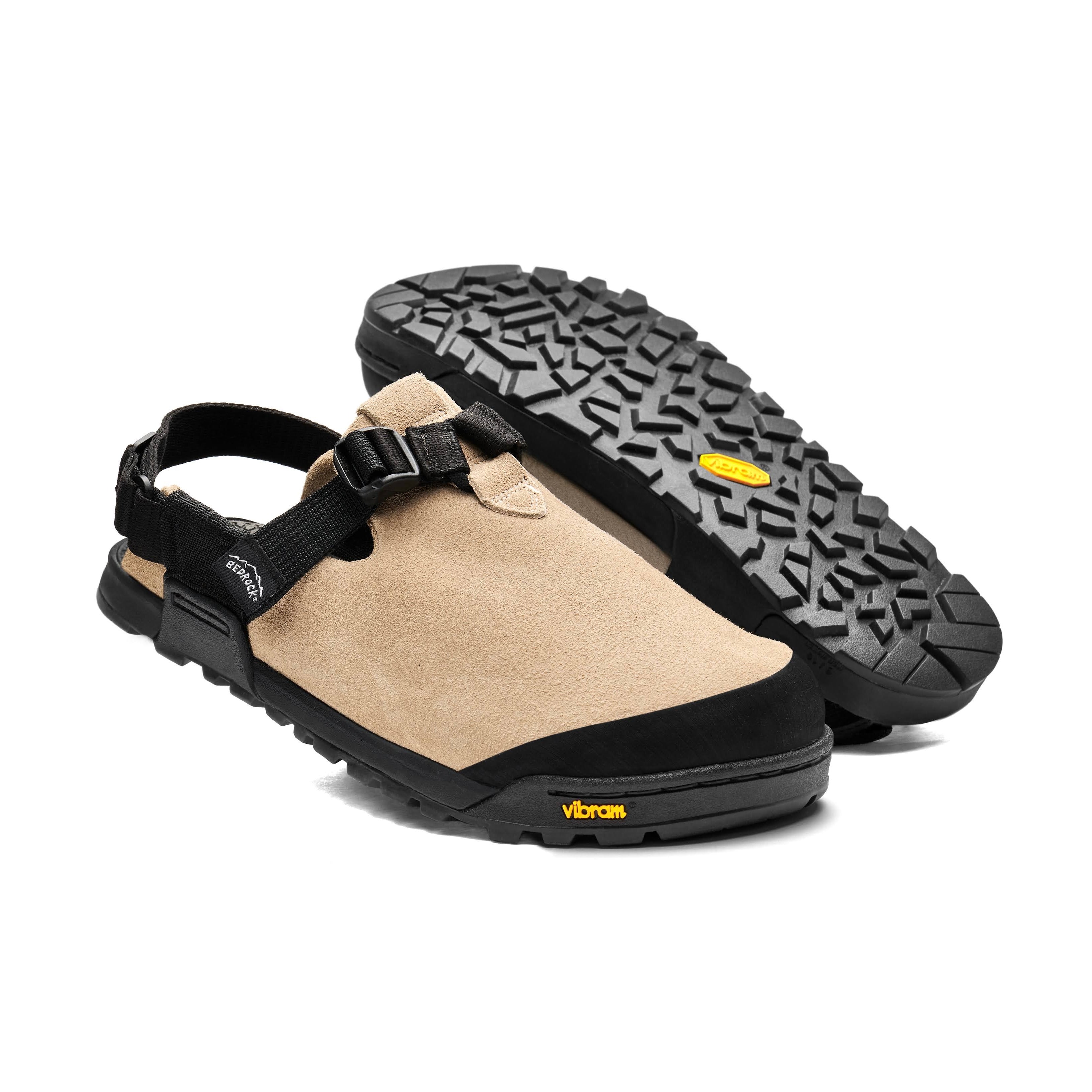 BEDROCK SANDALS Mountain Clog Suede Leather