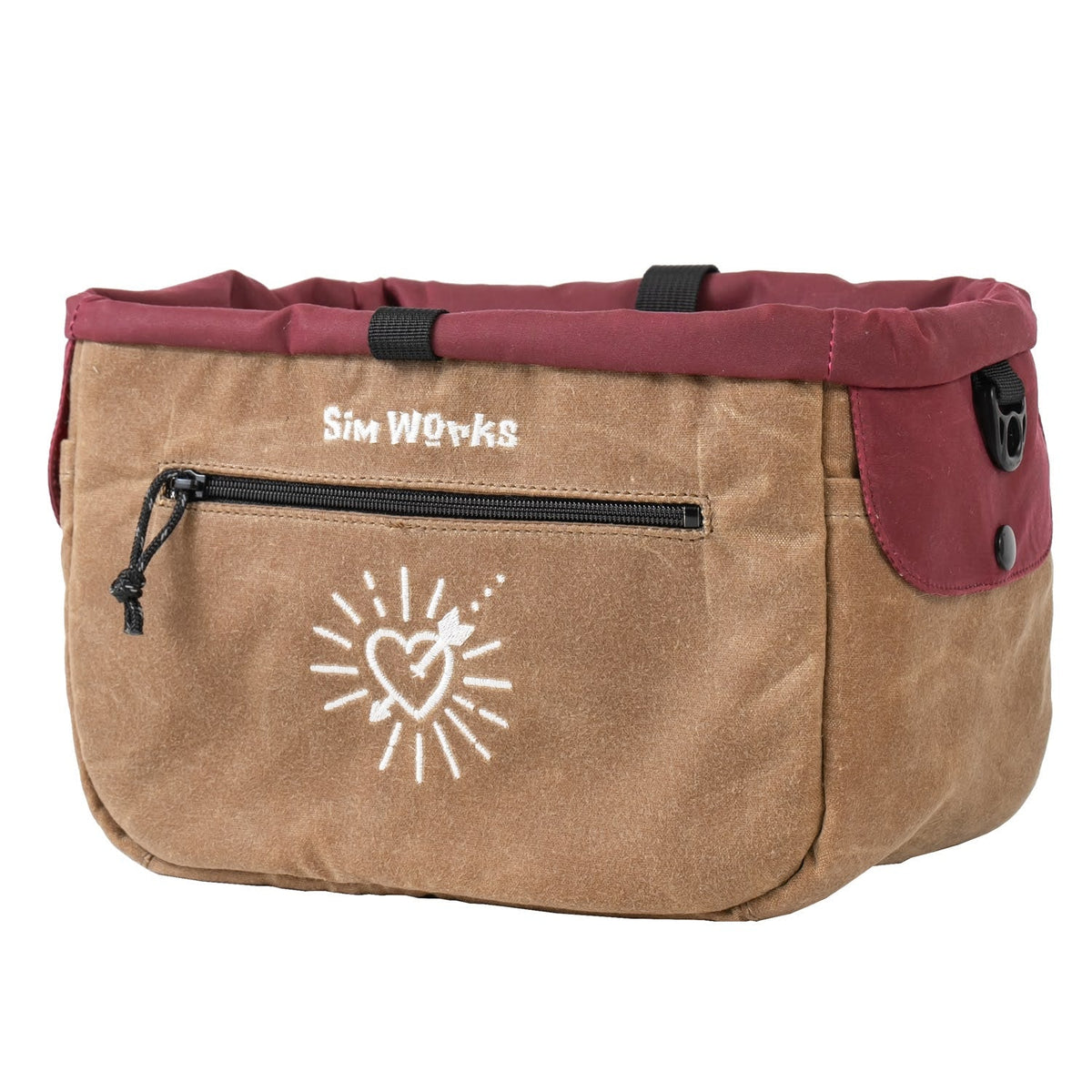 RANDI JO FABRICATIONS x SIMWORKS Muscovy Bag with Nitto Bag Supporter (31.8mm)