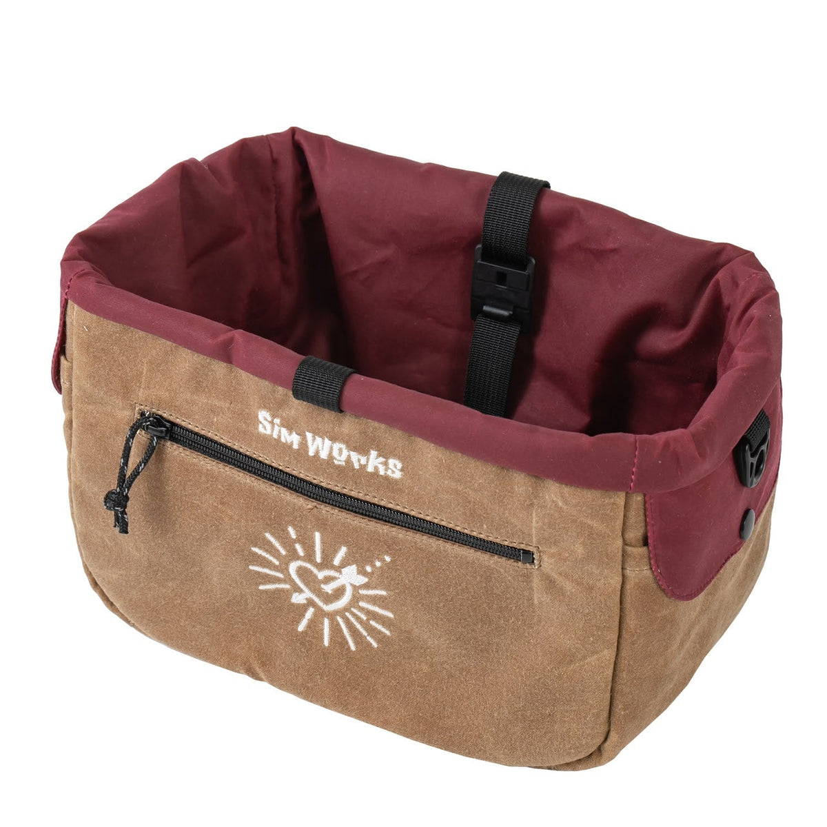 RANDI JO FABRICATIONS x SIMWORKS Muscovy Bag with Nitto Bag Supporter (31.8mm)
