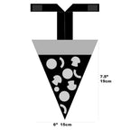 SAFETY PIZZA Burnt Slice