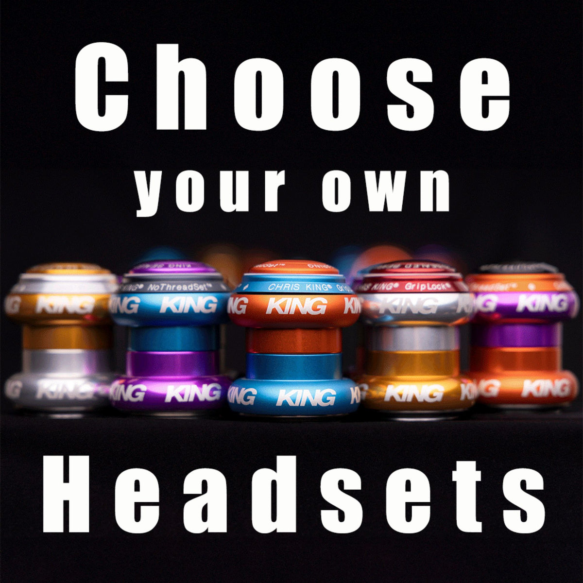 CHRIS KING NoThreadSet 1-1/8" Custom Color - product image 6