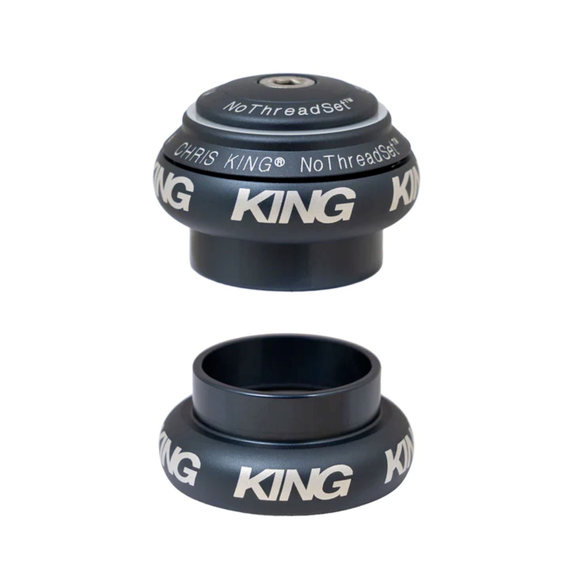 Chris King クリスキング 2Nut 1インチ ヘッドパーツ Chris King 2Nut 1インチ スレッド Black 新品 ChrisKing* GripNut 1