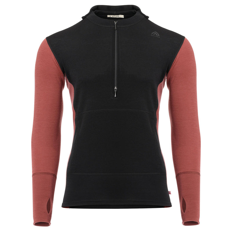 ACLIMA M â€™s Warmwool Hood Sweater W / Zip