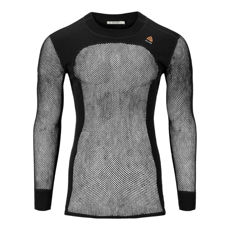 ACLIMA M's Woolnet Crewneck