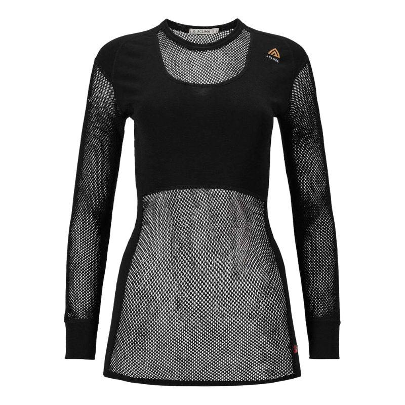 ACLIMA W's Woolnet Crewneck