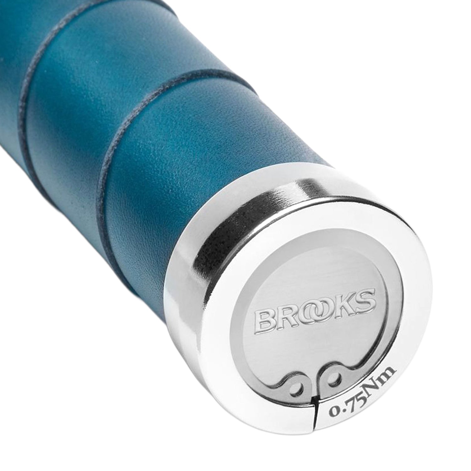 BROOKS Slender Leather Grips 130/130 TEAL