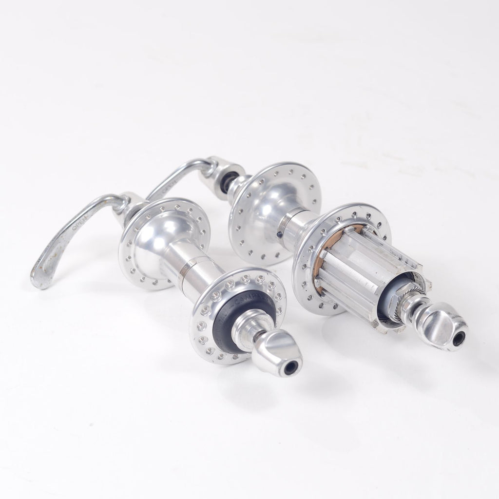 [Used] CAMPAGNOLO Record F/R Hub Set Campy 9,10s